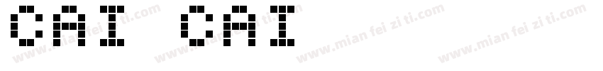 051-CAI978 051-CAI9字体转换